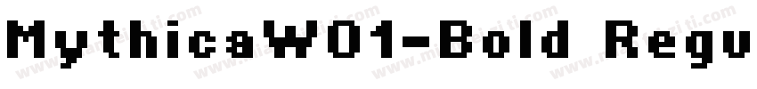 MythicaW01-Bold Regu字体转换